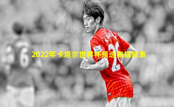 2022年卡塔尔世界杯预选赛规则表