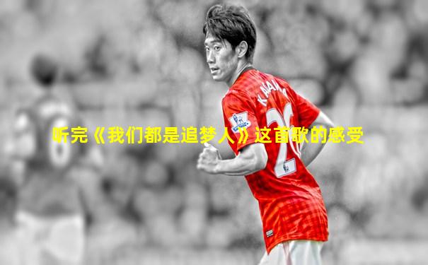 听完《我们都是追梦人》这首歌的感受