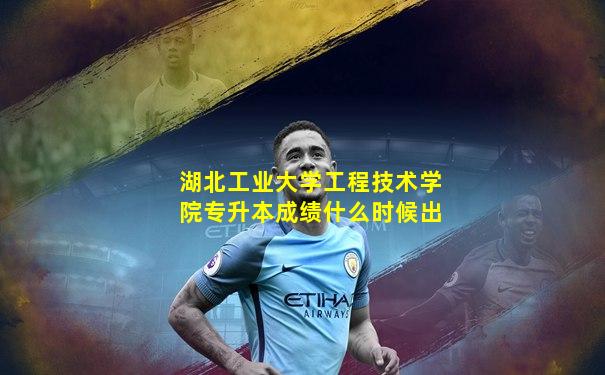 湖北工业大学工程技术学院专升本成绩什么时候出