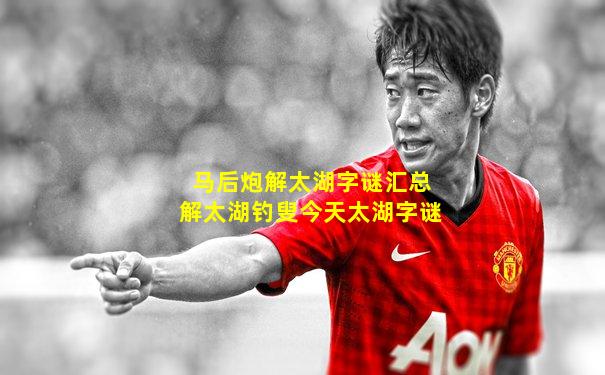 马后炮解太湖字谜汇总解太湖钓叟今天太湖字谜